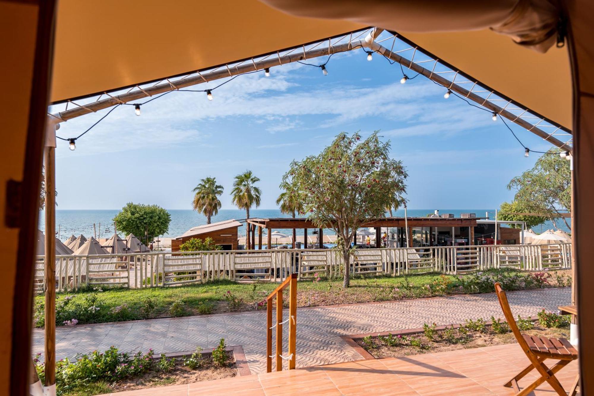 Longbeach Campground Resü'l-Hayme Dış mekan fotoğraf